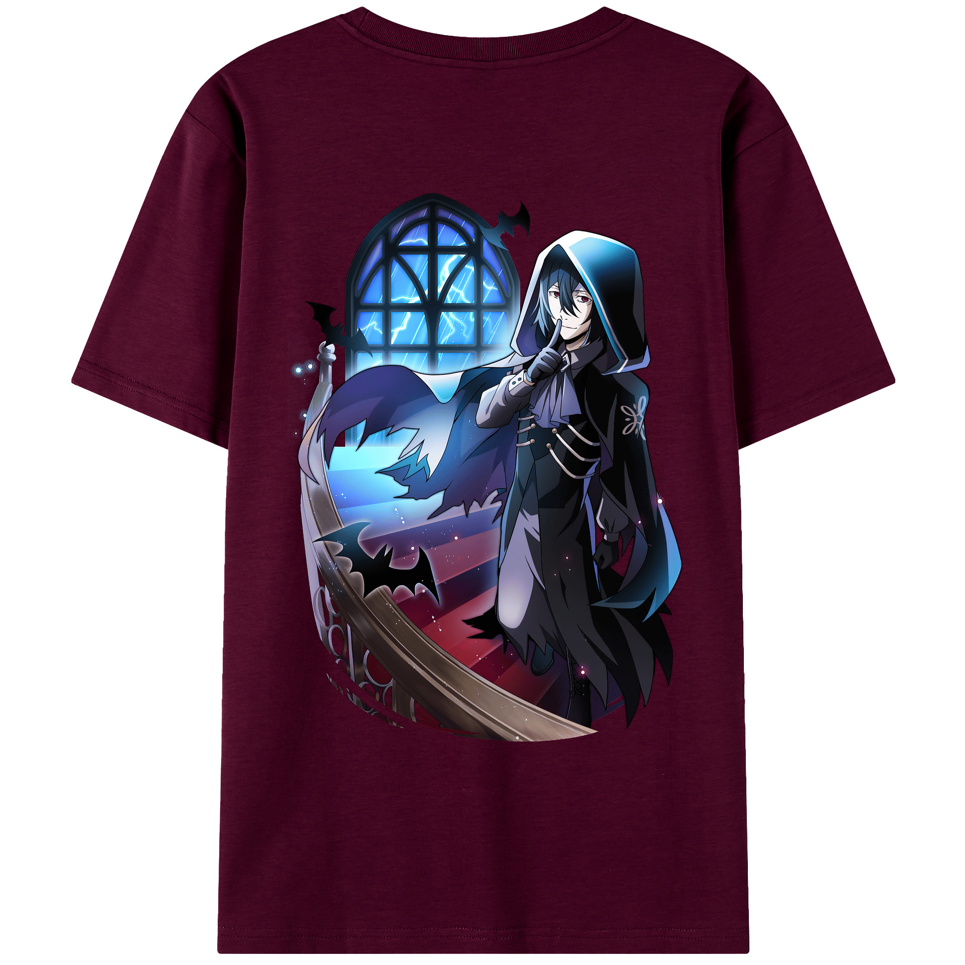 （画像用） 文豪ストレイドッグス Bungo Stray Dogs レディース半袖Tシャツ(バックプリント)